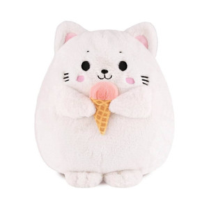 Котик с мороженым, 35 см