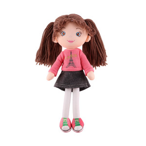 Кукла Амели в Розовом Джемпере и Юбке, 36 см